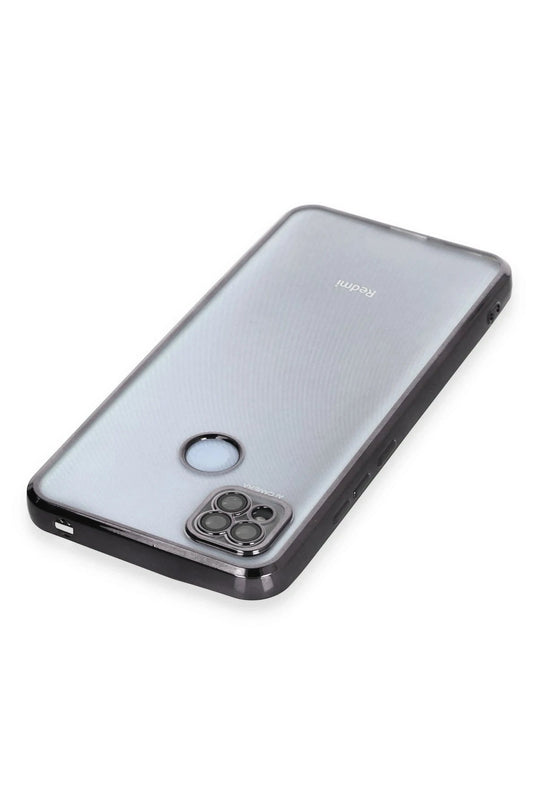 Xiaomi Redmi 9C Razer Lensli Silikon Kılıf - Siyah 3