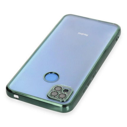 Xiaomi Redmi 9C Razer Lensli Silikon Kılıf - Yeşil 3