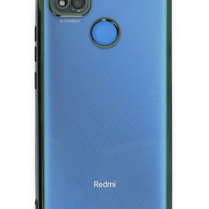 Xiaomi Redmi 9C Razer Lensli Silikon Kılıf - Yeşil 2