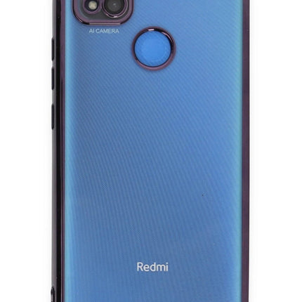 Xiaomi Redmi 9C Razer Lensli Silikon Kılıf - Mor 2