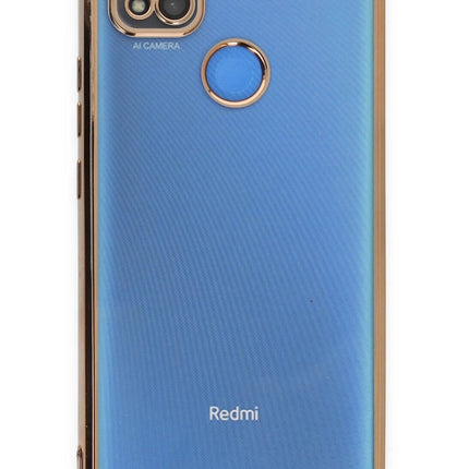 Xiaomi Redmi 9C Razer Lensli Silikon Kılıf - Gold 2