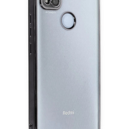 Xiaomi Redmi 9C Razer Lensli Silikon Kılıf - Siyah
