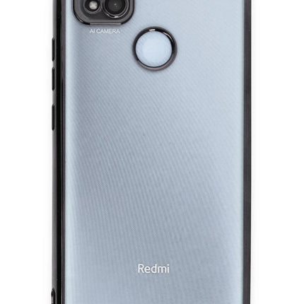 Xiaomi Redmi 9C Razer Lensli Silikon Kılıf - Siyah 2