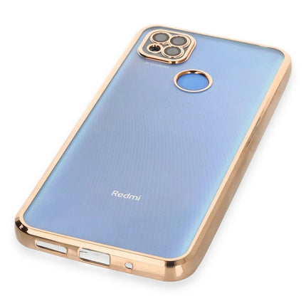 Xiaomi Redmi 9C Razer Lensli Silikon Kılıf - Gold 4