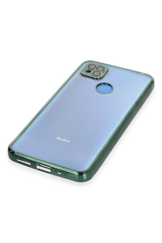 Xiaomi Redmi 9C Razer Lensli Silikon Kılıf - Yeşil 4