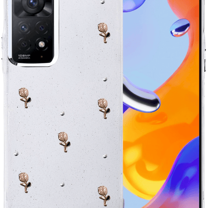 Xiaomi Redmi Note 11 Pro Fiyonk Desenli Kapak Kılıf - Desen 6