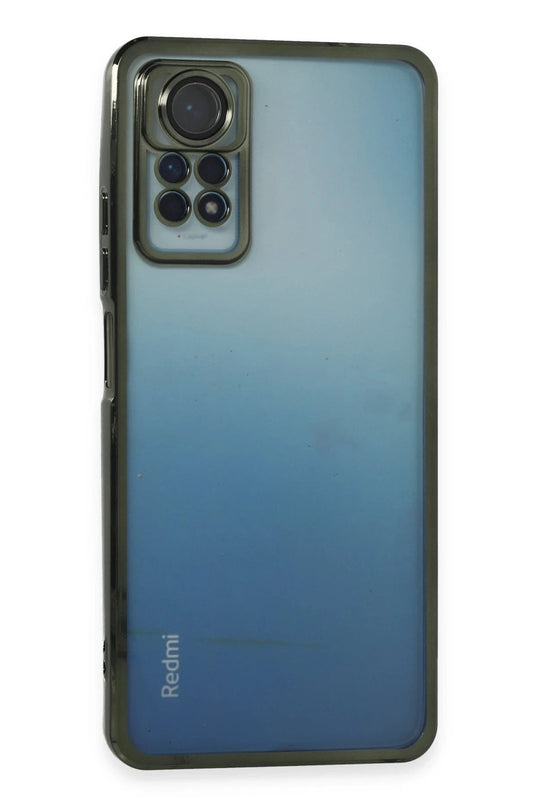 Xiaomi Redmi Note 11 Pro Razer Lensli Silikon Kılıf - Yeşil