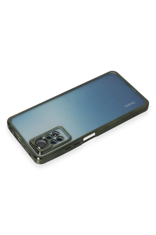Xiaomi Redmi Note 11 Pro Razer Lensli Silikon Kılıf - Yeşil 3