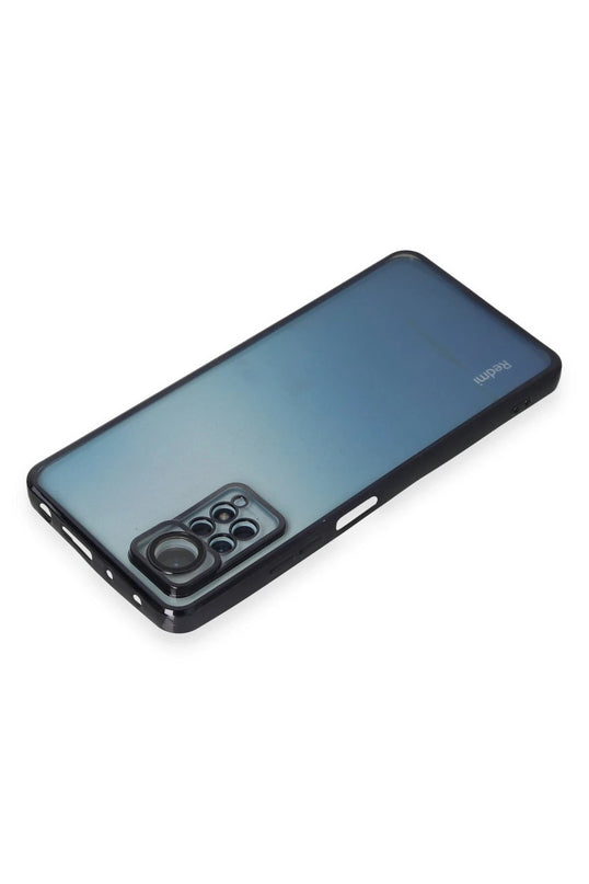 Xiaomi Redmi Note 11 Pro Razer Lensli Silikon Kılıf - Siyah 3