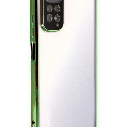 Xiaomi Redmi Note 11 Razer Lensli Silikon Kılıf - Yeşil