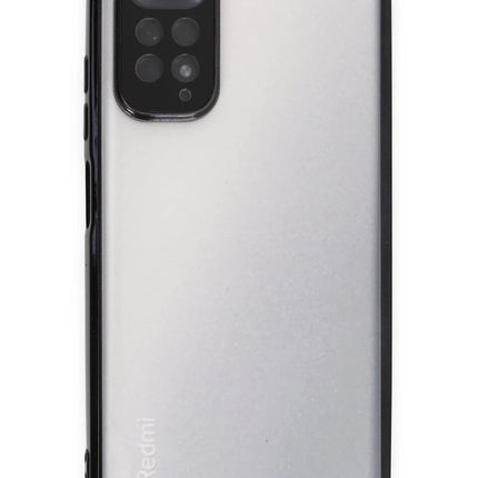 Xiaomi Redmi Note 11 Razer Lensli Silikon Kılıf - Siyah
