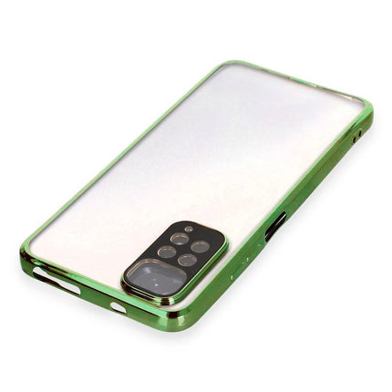 Xiaomi Redmi Note 11 Razer Lensli Silikon Kılıf - Yeşil 3