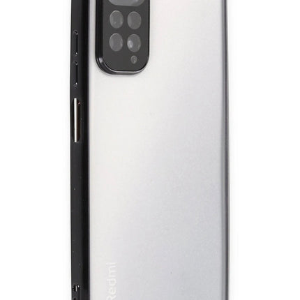 Xiaomi Redmi Note 11 Razer Lensli Silikon Kılıf - Siyah 2