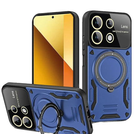 Xiaomi Redmi Note 13 4G Joy Lens Standlı Kapak Kılıf - Lacivert
