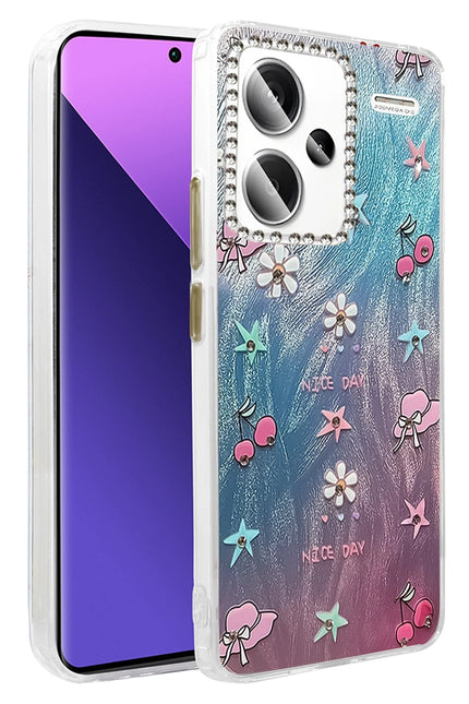 Xiaomi Redmi Note 13 Pro Plus Blade Aynalı Desenli Kapak Kılıf - Desen 4
