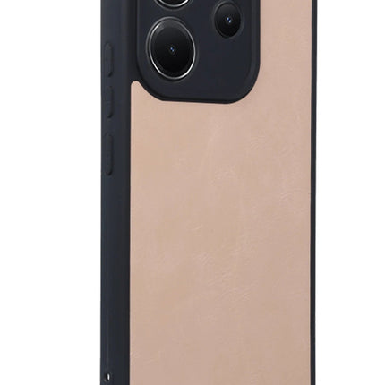 Xiaomi Redmi Note 14 4G Aras Deri Kapak Kılıf - Pudra 3