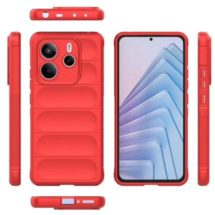 Xiaomi Redmi Note 14 4G Optimum Silikon Kılıf - Kırmızı 2