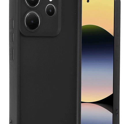 Xiaomi Redmi Note 14 4G Viera Silikon Kılıf - Siyah