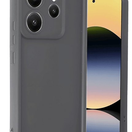Xiaomi Redmi Note 14 4G Viera Silikon Kılıf - Gri