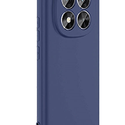 Xiaomi Redmi Note 14 Pro 4G First Silikon Kılıf - Lacivert 2