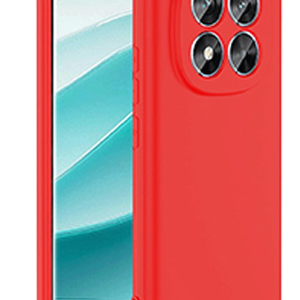 Xiaomi Redmi Note 14 Pro 4G First Silikon Kılıf - Kırmızı