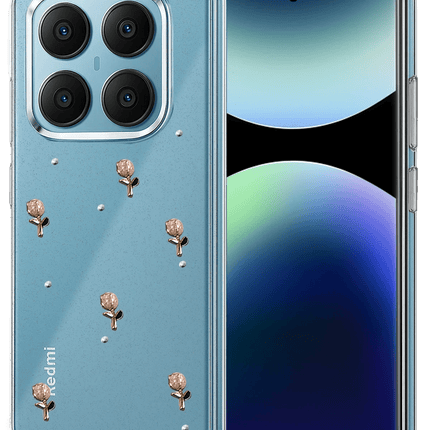 Xiaomi Redmi Note 14 Pro 4G Fiyonk Desenli Kapak Kılıf - Desen 6