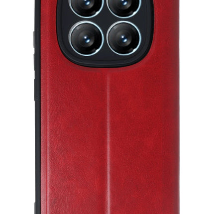 Xiaomi Redmi Note 14 Pro 4G Flip Cover Kılıf - Kırmızı 2