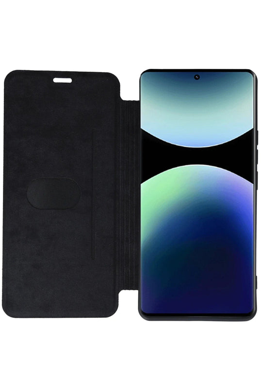 Xiaomi Redmi Note 14 Pro 4G Flip Cover Kılıf - Kırmızı 5