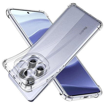 Xiaomi Redmi Note 14 Pro 5G Lüx Şeffaf Silikon Kılıf