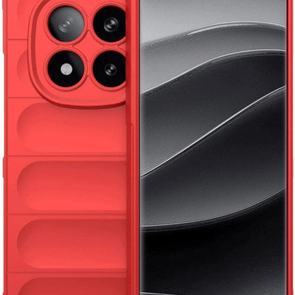 Xiaomi Redmi Note 14 Pro 5G Optimum Silikon Kılıf - Kırmızı