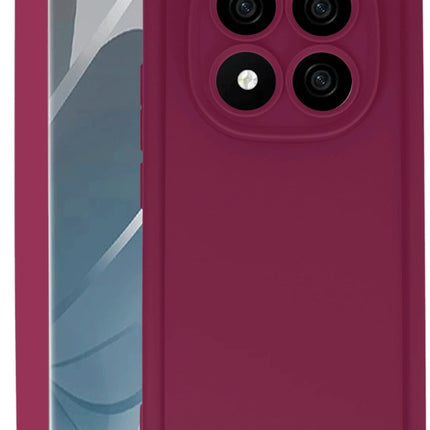 Xiaomi Redmi Note 14 Pro 5G Viera Silikon Kılıf - Bordo