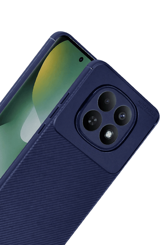 Xiaomi Redmi Note 15 4G Auto Focus Karbon Kapak Kılıf - Lacivert 4