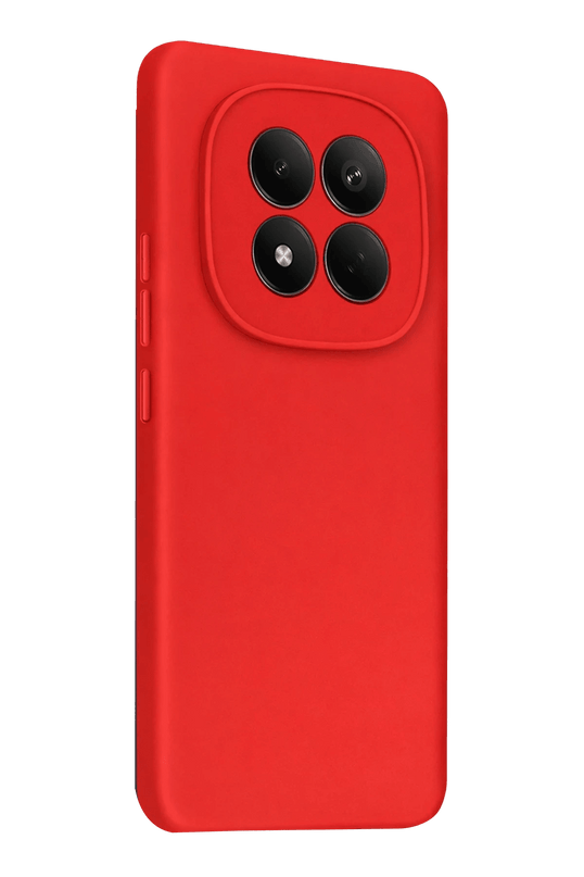 Xiaomi Redmi Note 15 Pro 4G First Silikon Kılıf - Kırmızı 4
