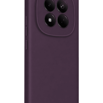 Xiaomi Redmi Note 15 Pro 4G First Silikon Kılıf - Mürdüm 3