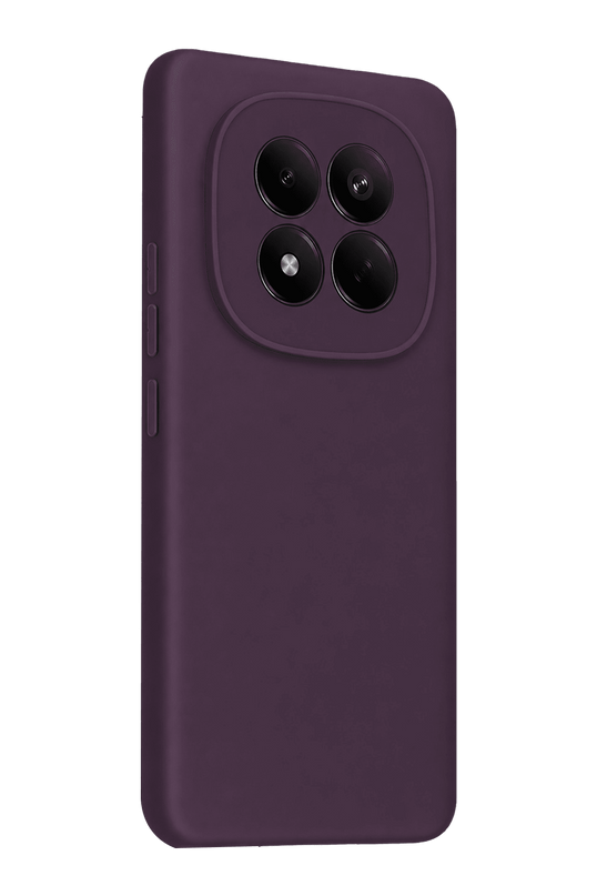 Xiaomi Redmi Note 15 Pro 4G First Silikon Kılıf - Mürdüm 3