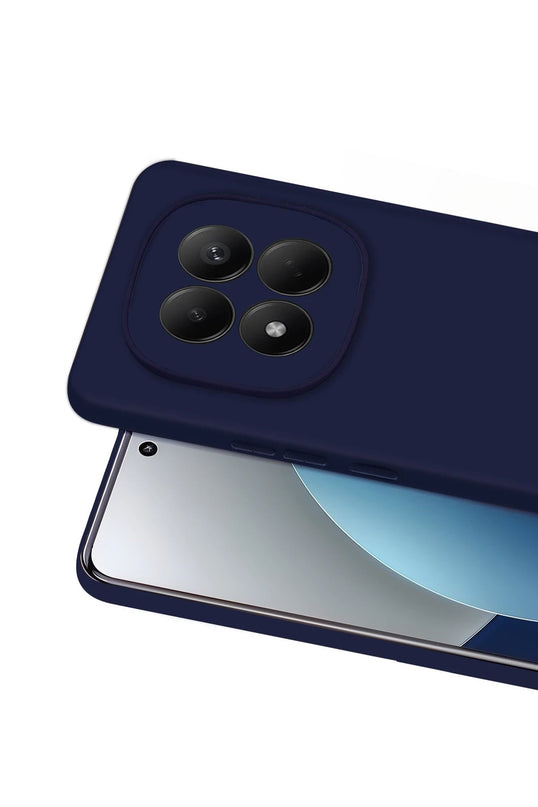 Xiaomi Redmi Note 15 Pro 4G First Silikon Kılıf - Lacivert 2