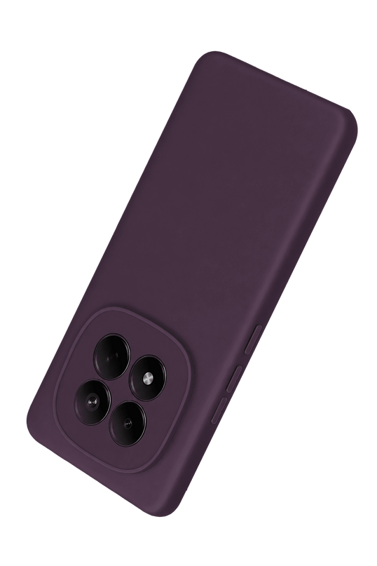 Xiaomi Redmi Note 15 Pro 4G First Silikon Kılıf - Mürdüm 4