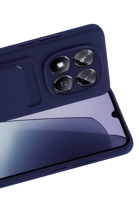 Xiaomi Redmi Note 15 Pro 4G Kelvin Kartvizitli Silikon Kılıf - Lacivert 2