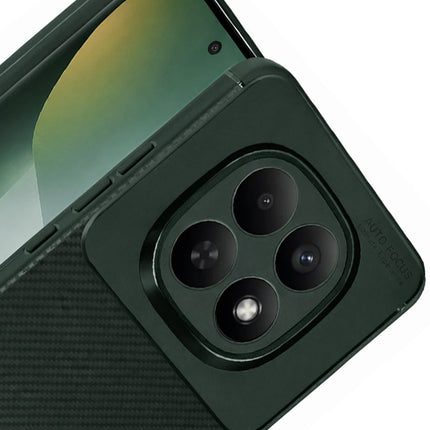 Xiaomi Redmi Note 15 Pro 5G Auto Focus Karbon Kapak Kılıf - Koyu Yeşil 4