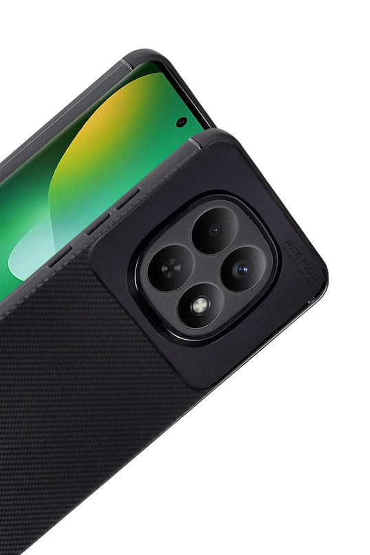 Xiaomi Redmi Note 15 Pro 5G Auto Focus Karbon Kapak Kılıf - Siyah 4