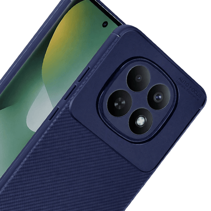 Xiaomi Redmi Note 15 Pro 5G Auto Focus Karbon Kapak Kılıf - Lacivert 4