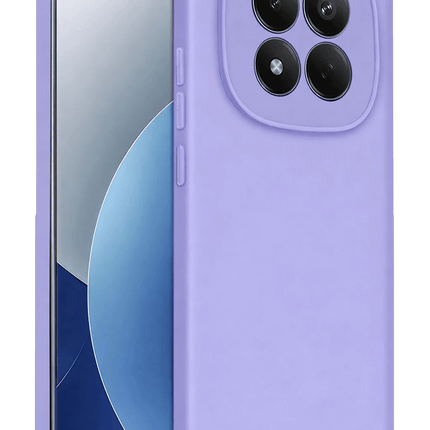 Xiaomi Redmi Note 15 Pro 5G First Silikon Kılıf - Lila