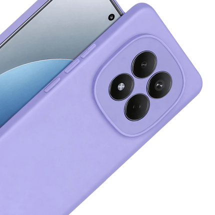 Xiaomi Redmi Note 15 Pro 5G First Silikon Kılıf - Lila 3