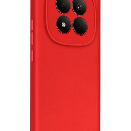 Xiaomi Redmi Note 15 Pro 5G First Silikon Kılıf - Kırmızı 4