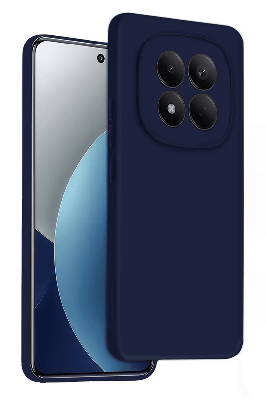 Xiaomi Redmi Note 15 Pro 5G First Silikon Kılıf - Lacivert