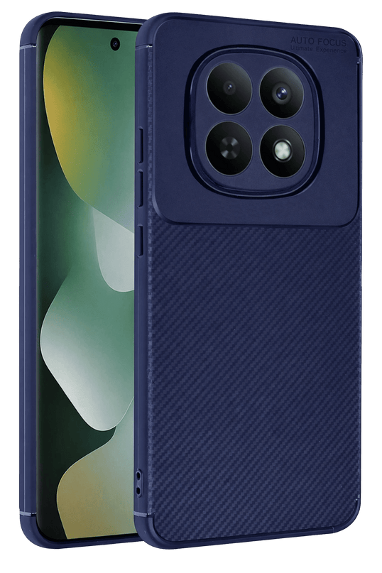 Xiaomi Redmi Note 15 Pro Plus 5G Auto Focus Karbon Kapak Kılıf - Lacivert