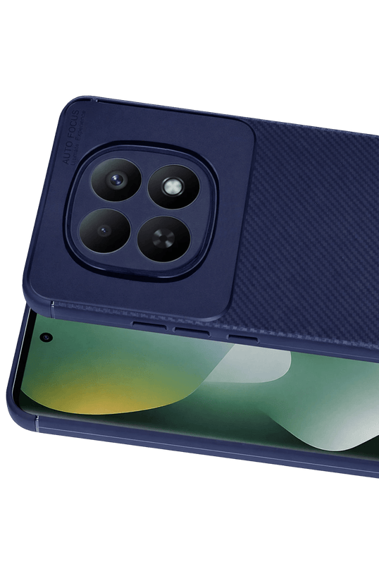 Xiaomi Redmi Note 15 Pro Plus 5G Auto Focus Karbon Kapak Kılıf - Lacivert 2