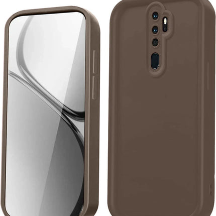 Xiaomi Redmi Note 8 Pro Viera Silikon Kılıf - Kahverengi