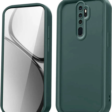 Xiaomi Redmi Note 8 Pro Viera Silikon Kılıf - Koyu Yeşil