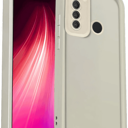 Xiaomi Redmi Note 8 Viera Silikon Kılıf - Krem